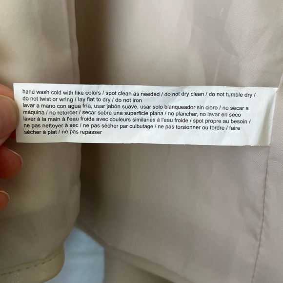 Eloquii Plus Size Faux Leather Moto Jacket Cropped in Bone Sz 18/20 - Picture 12 of 13